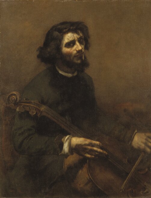 Violoncellisten (Självporträtt)