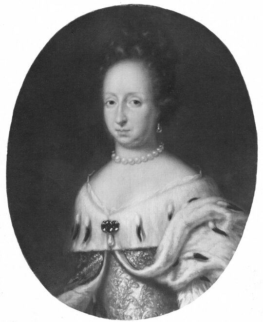 Hedvig Eleonora, (1636-1715), prinsessa av Holstein-Gottorp, drottning av Sverige